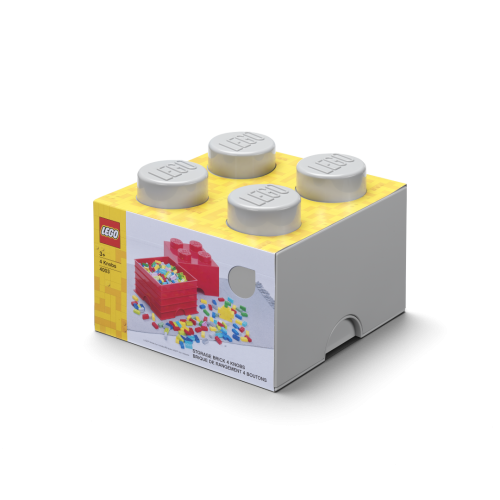 LEGO® Boîte de rangement 4 - gris