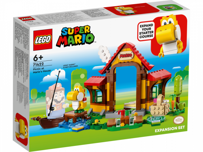 LEGO® Super Mario™ 71422 Ensemble d’extension Pique-nique chez Mario