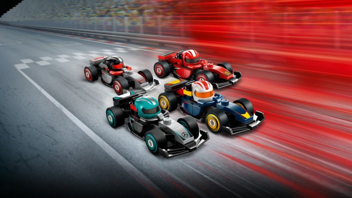 LEGO® Minifigúrky 71049 Zberateľské pretekárske autá F1® - box - 36 ks
