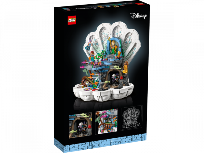 LEGO® Disney™ 43225 Le coquillage royal de La Petite Sirène