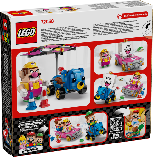 LEGO® Super Mario™ 72038 Mario Kart™ – Wario és King Boo
