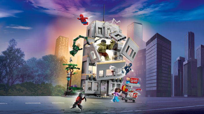 LEGO® Marvel 76350 Spider-Man vs. Hulk Epic Clash
