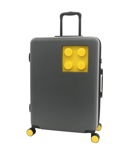 LEGO® Luggage URBAN 67 cm, M - Cinzento escuro/amarelo