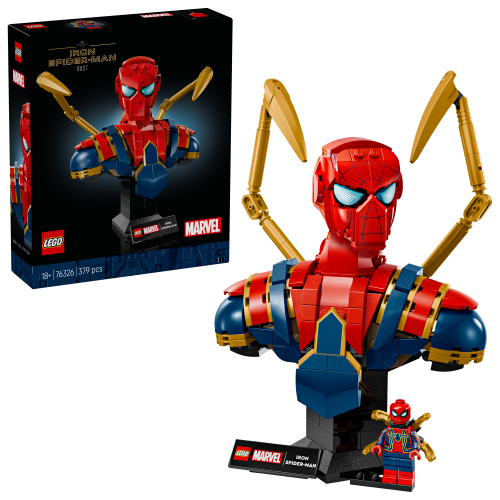 LEGO® Super Heroes 76326 Iron Spider-Man Büste