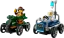 LEGO® City 60459 Pack de bolides de course : avion contre lit d'hôpital