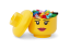 LEGO® Cabeça de armazenamento (tamanho S) - rapariga