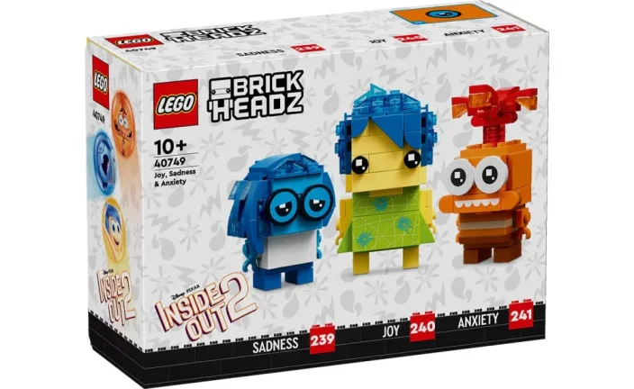 LEGO® BrickHeadz 40749 Derű, Bánat és Majré