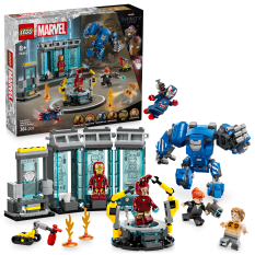 LEGO® Marvel 76315 Le laboratoire d’Iron Man : la salle des armures