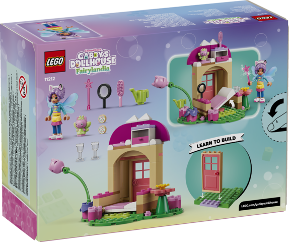 LEGO® Gabby's Dollhouse 11212 La maison de jardin de Fée Minette