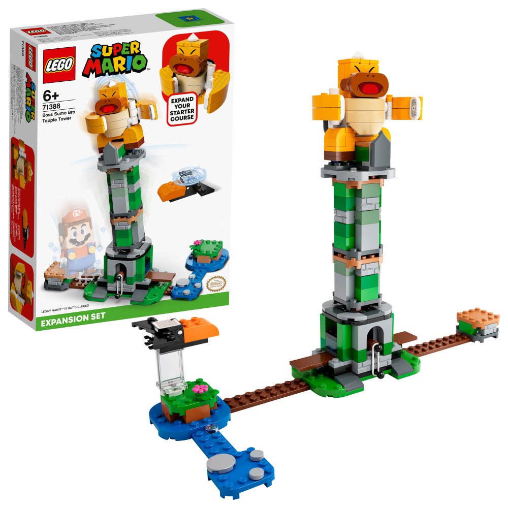 LEGO Super Mario 71388 Boss Sumo Bro Topple Tower Expansion Set KITSTORE.cz