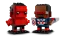 LEGO® BrickHeadz 40668 Personaggi di Captain America e Hulk Rosso