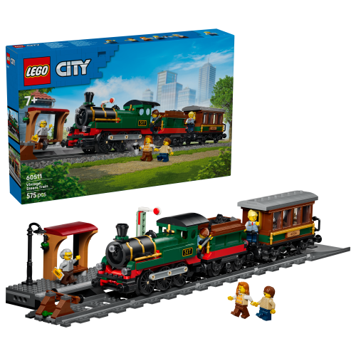 LEGO® City 60511 Vintage Steam Train