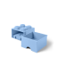 LEGO® Aufbewahrungsbox 4 mit Schublade - hellblau