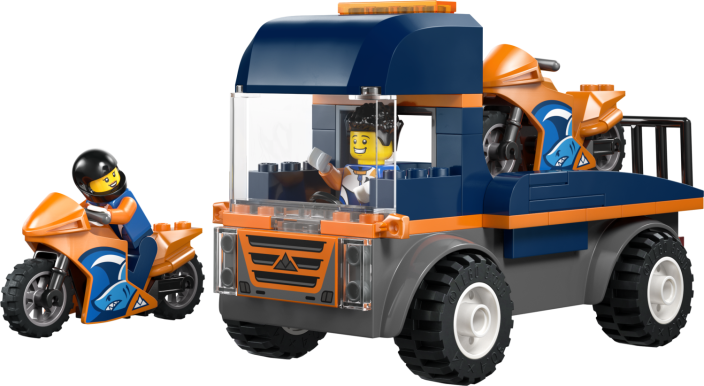 LEGO® City 60491 Motorradtransporter
