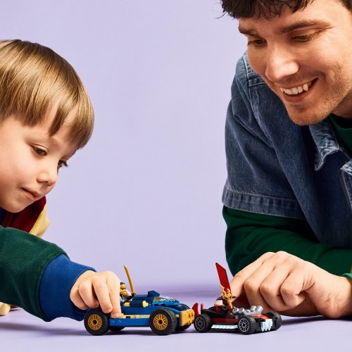 LEGO® Ninjago 71840 Duello ad alta velocità tra Rogue e Drix