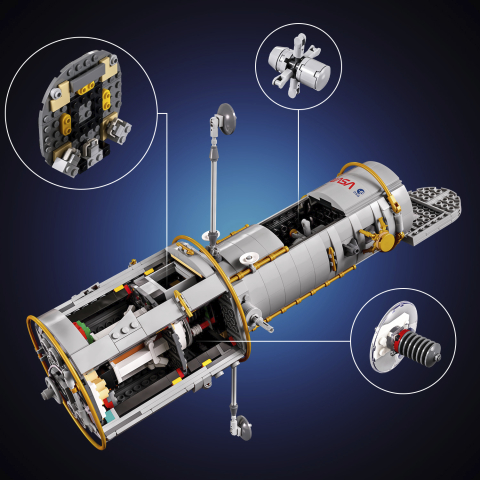 LEGO® Icons 11382 Telescópio Espacial Hubble