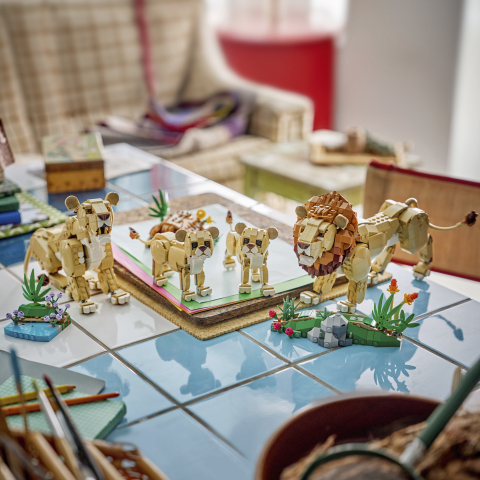 LEGO® Creator 31386 Wilde Tiere: Majestätischer Löwe