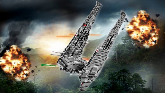 LEGO® Star Wars™ 75104 Kylo Rens Kommando-Shuttle™ - Scatola danneggiata