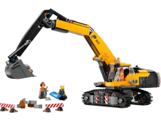LEGO® City 60420 Excavator galben de construcții
