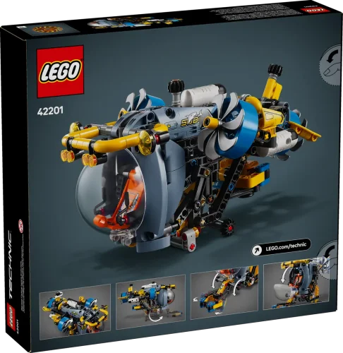LEGO® Technic™ 42201 Le sous-marin de recherche en haute mer