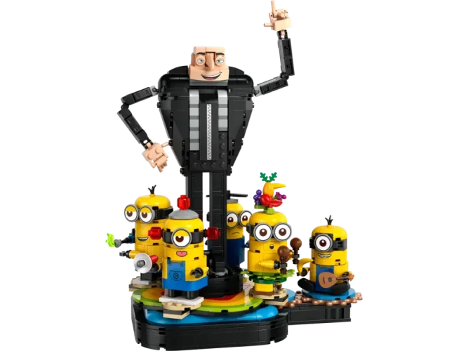 LEGO®  Moi, Moche et Méchant 4 75582 Gru et les Minions en briques