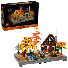 LEGO® Icons 11372 Őszi kert házikóval