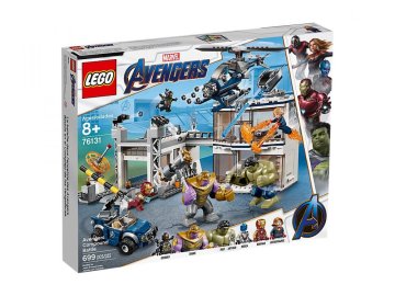 Nové LEGO Super Heroes 76131 Bitva o základnu Avengerů