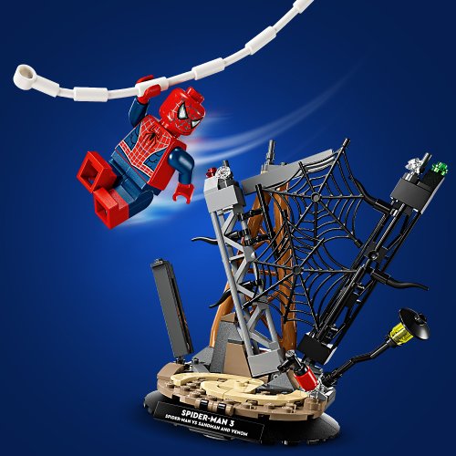 LEGO® | Marvel 76334 Epický súboj: Spider-Man vs. Sandman