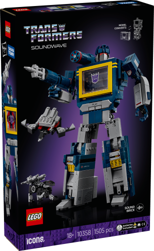LEGO® Icons 10358 Transformers: Soundwave