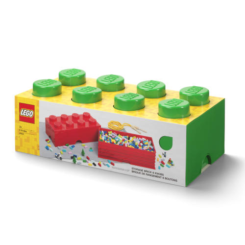 LEGO® Aufbewahrungsbox 8 - dunkelgrün