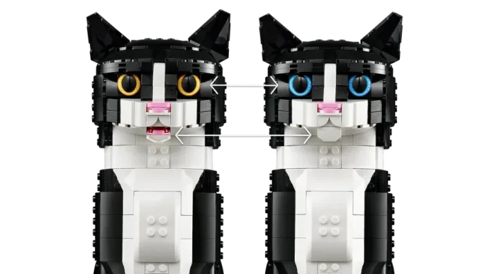 LEGO® Ideas 21349 Le chat bicolore