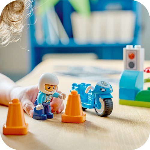 LEGO® DUPLO Town 10471 La moto de police bleue