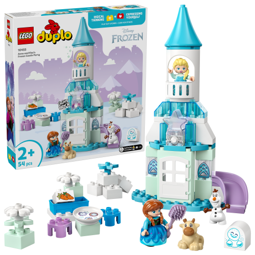 LEGO DUPLO │ Disney 10455 Ledové království: Anna a Elsa a oslava na hradě