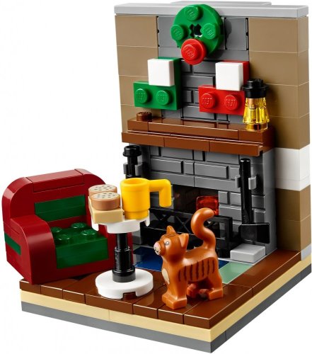 LEGO® 40125 Besuch des Weihnachtsmanns