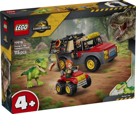 LEGO® Jurassic World 77978 Camion da trasporto per il giovane T. rex