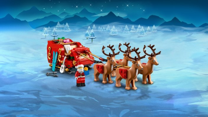LEGO® 40499 Schlitten des Weihnachtsmanns