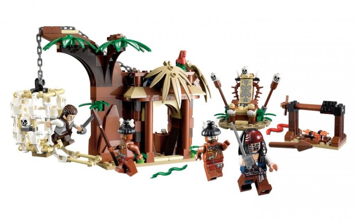 LEGO® Pirates of the Caribbean™ 4182 Flucht vor den Kannibalen