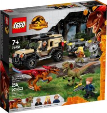 LEGO® Jurassic World™ 76951 Pyroraptor & Dilophosaurus transport