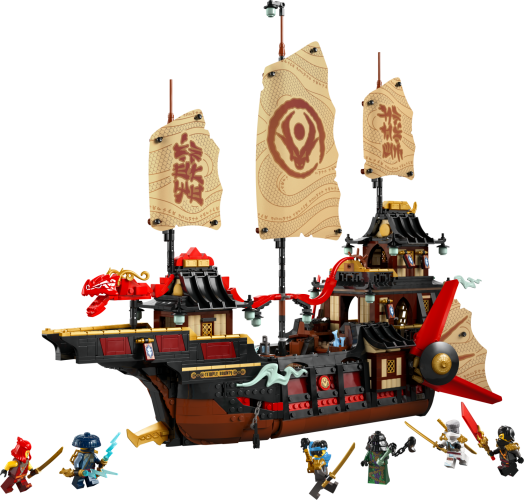 LEGO® Ninjago 71848 Der Tempel-Flugsegler