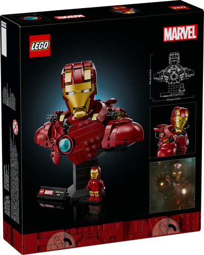 LEGO Marvel 76327 Busta Iron Man MK4