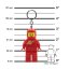 LEGO® Spaceman Kosmonaut Rot Leuchtfigur (HT)