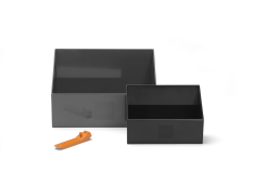 LEGO® Jeu de pelle à briques - gris/noir, lot de 2
