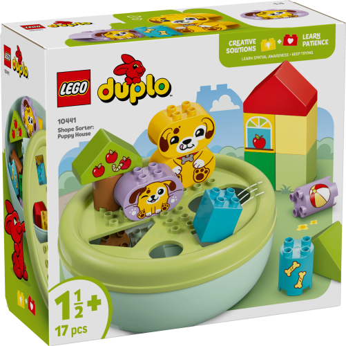 LEGO® DUPLO My First 10441 Smista-forme: casetta del cucciolo