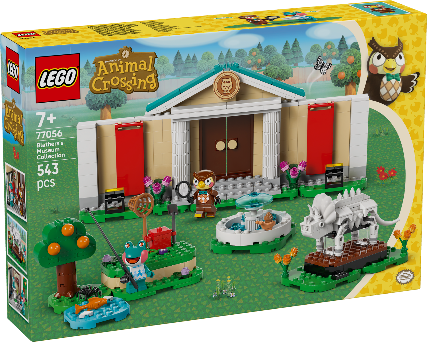 LEGO® Animal Crossing 77056 フータと森の博物館 | KITSTORE.cz
