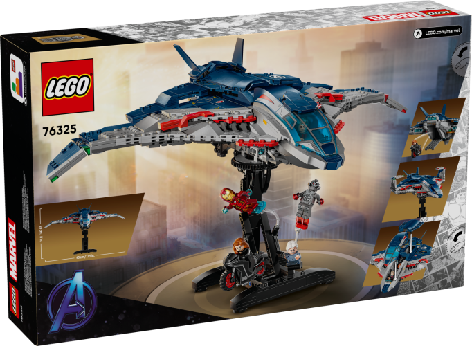 LEGO® | Marvel 76325 Avengers 2: Vek Ultrona Stíhačka Quinjet