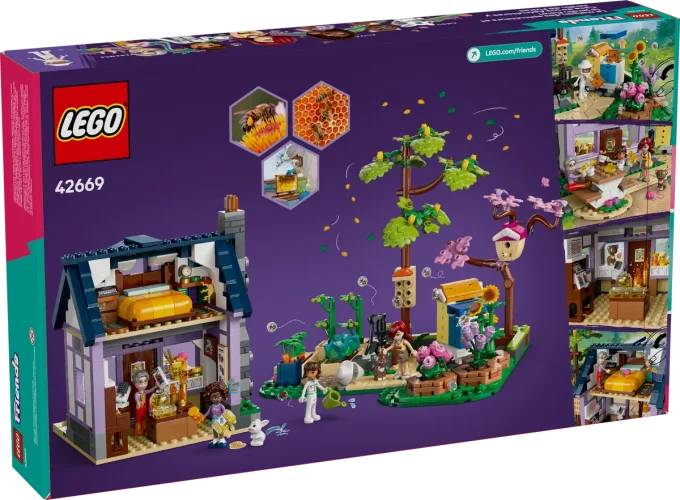 LEGO® Friends 42669 Dom včelárov a kvetinová záhrada
