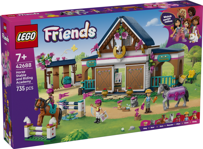 LEGO® Friends 42688 Scuderia e Accademia di equitazione