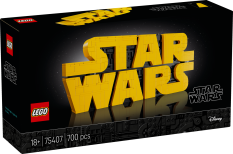 LEGO® Star Wars TM 75407 Star Wars™ Logo aus LEGO Steinen