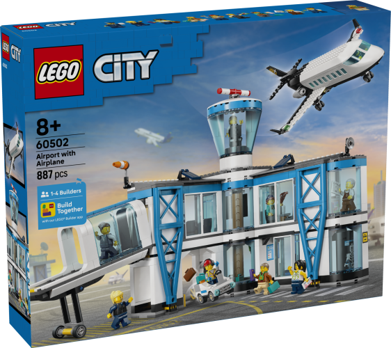 LEGO® City 60502 L’aéroport et l’avion