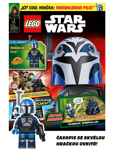 KOMIKS LEGO® Star Wars™ 01/2024 - Minifigurka Mandalorian Pilot™